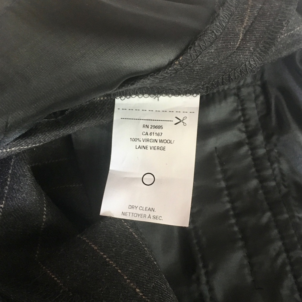 Pendleton Wool Pants Gray With Pinstripe Euc - image 8